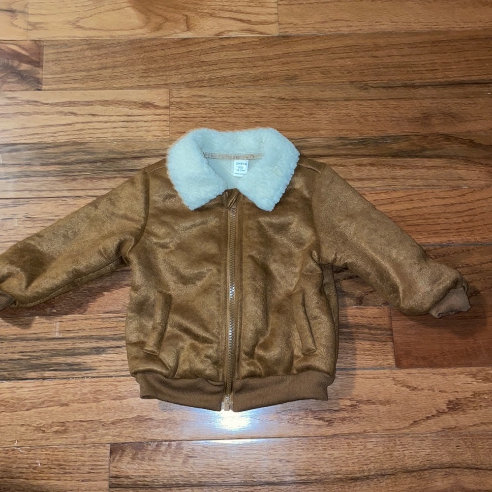 Fleece Bomber Style Jacket for Toddler